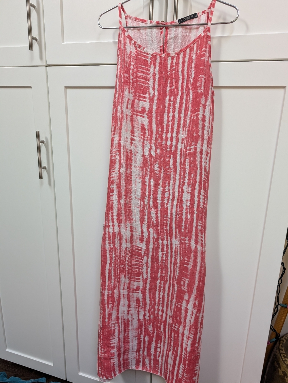 LUNGO L'ARNO tie-dye dress.